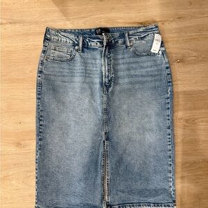 NWT Gap Denim Midi Skirt